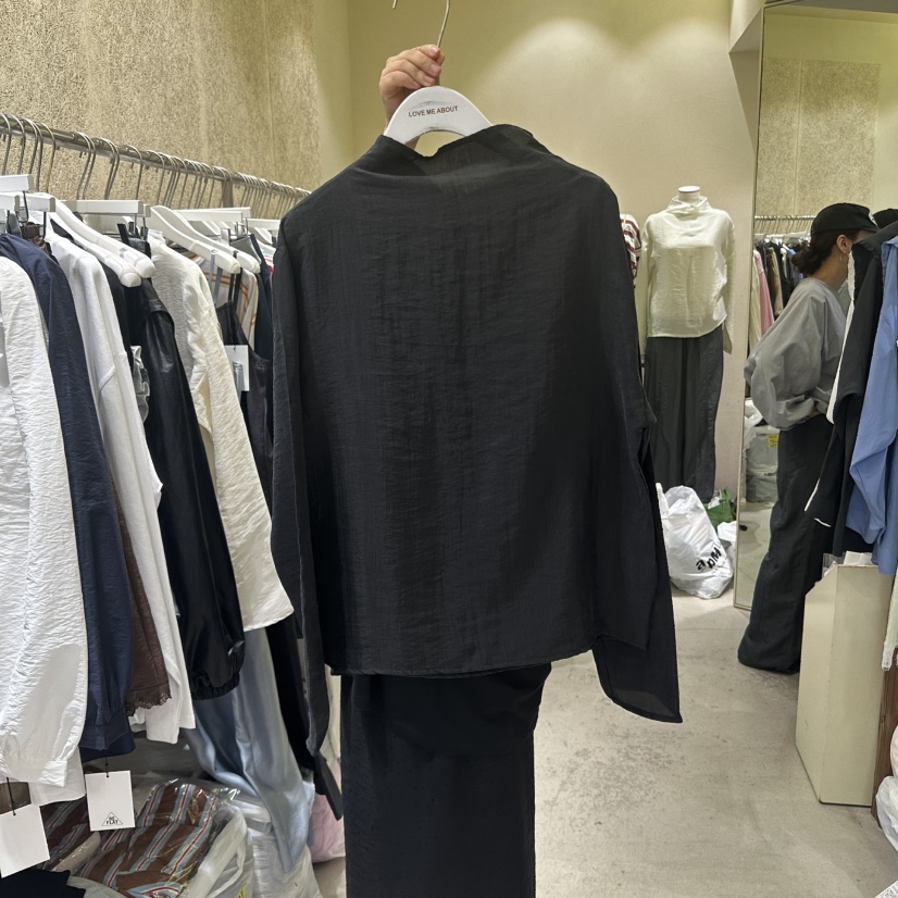 REFLAT東大門㊣直郵女士新品時尚職業推薦真品休閑襯衫蕾絲衫REFLAT襯衫/蕾絲衫圖色4