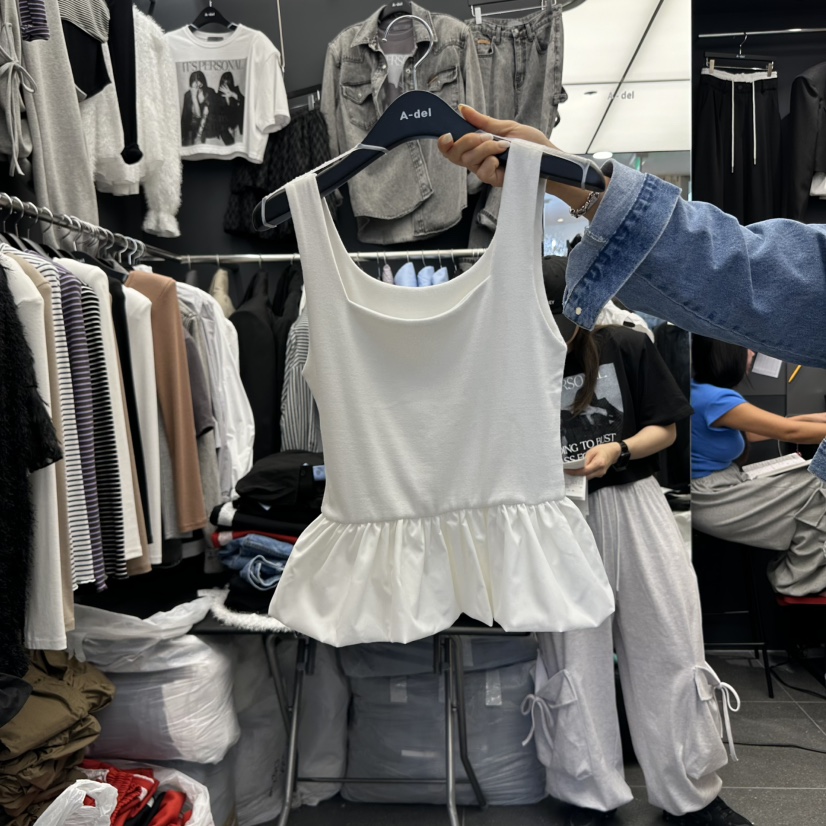 A-DEL東大門㊣代購女士新品推薦熱賣真品職業人氣吊帶背心A-DEL吊帶/背心圖色1