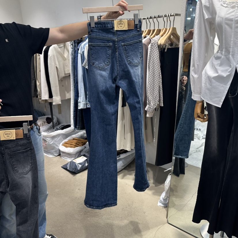 MAGNOLIA36-L東大門㊣直郵女裝新品職業推薦休閑熱賣牛仔褲MAGNOLIA36-L牛仔褲