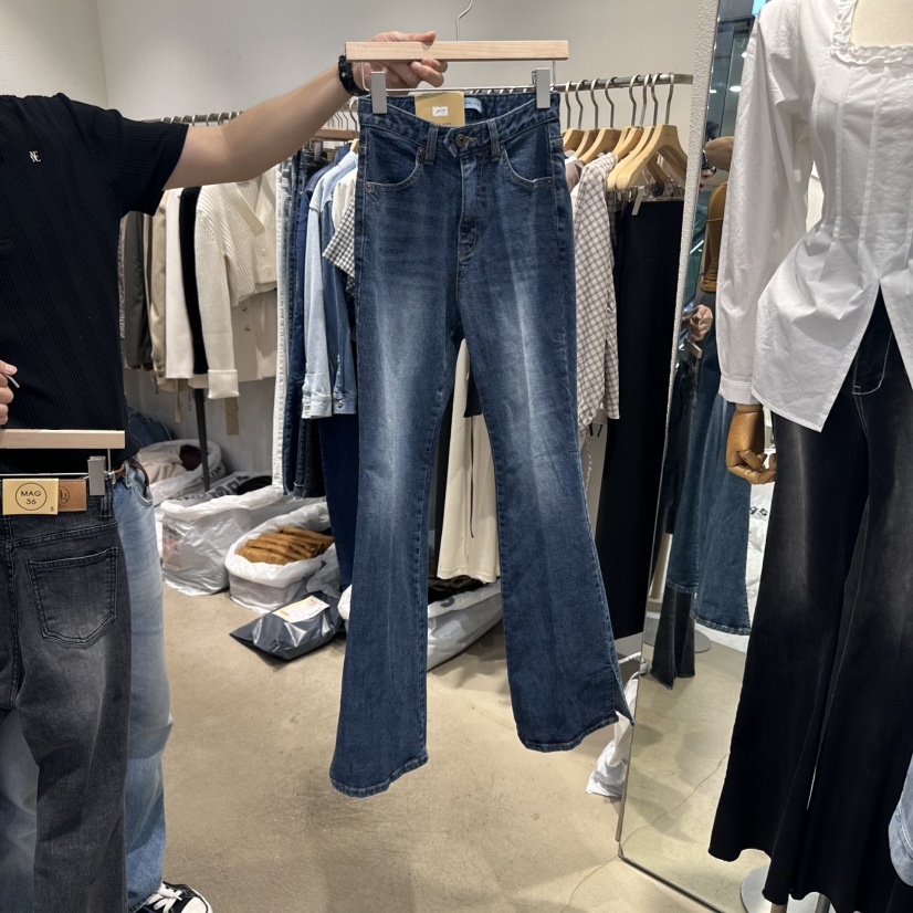 MAGNOLIA36-L東大門㊣直郵女裝新品職業推薦休閑熱賣牛仔褲MAGNOLIA36-L牛仔褲圖色1