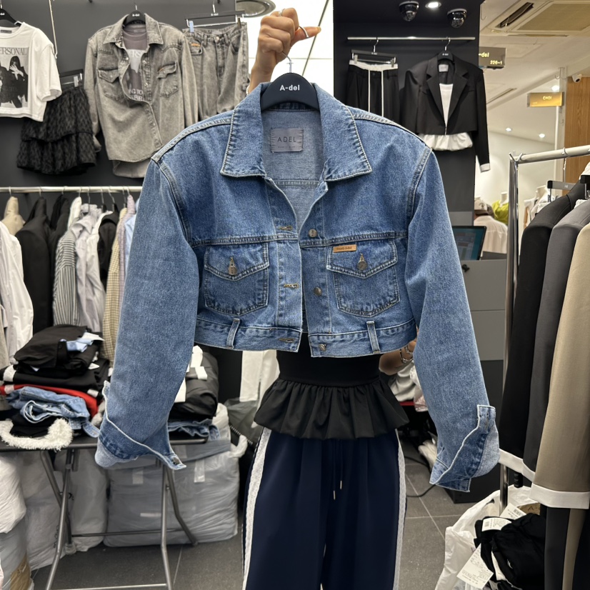 A-DEL東大門㊣實拍女裝新品熱賣時尚推薦真品職業人氣夾克A-DEL夾克圖色1