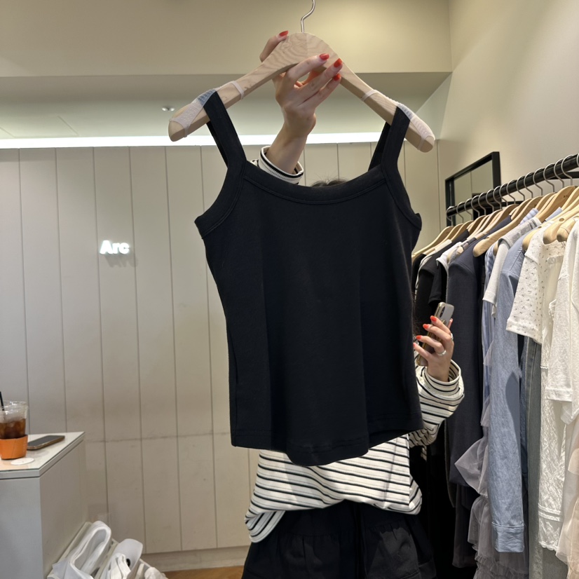 ARC東大門㊣直郵女裝新品人氣推薦職業真品時尚休閑吊帶背心ARC EN CIEL吊帶/背心