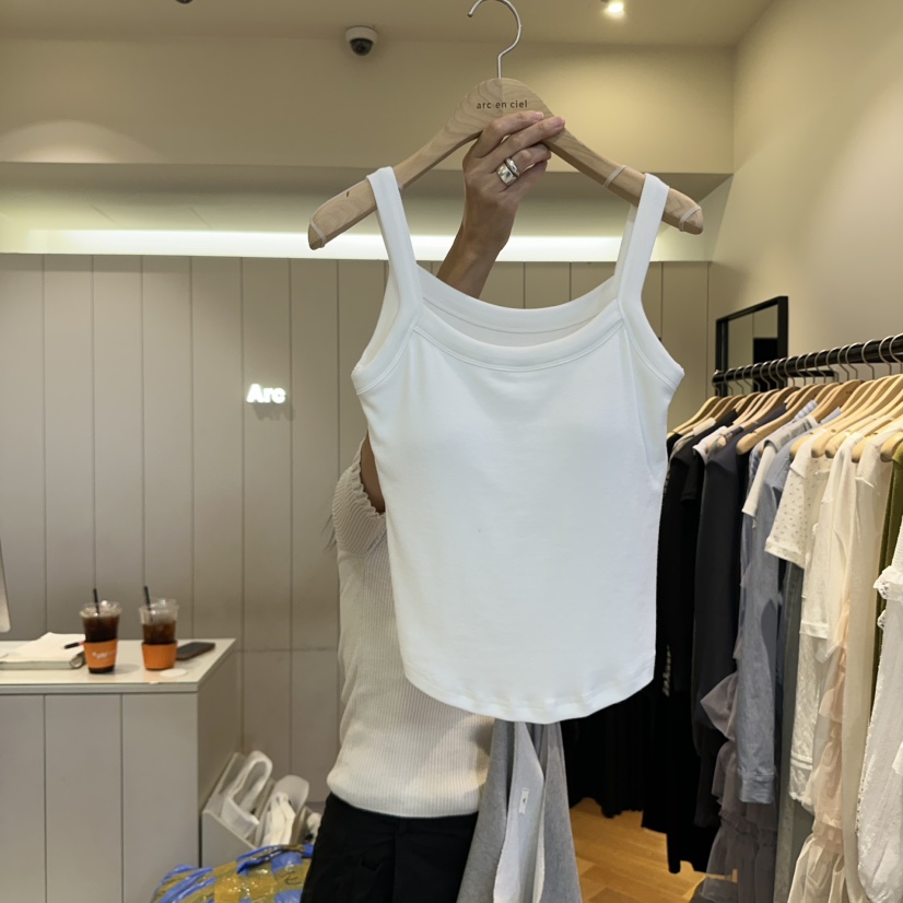 ARC東大門㊣直郵女裝新品人氣推薦職業真品時尚休閑吊帶背心ARC EN CIEL吊帶/背心