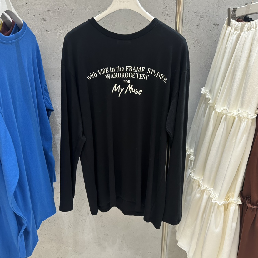 6PENCE-P東大門㊣實拍女裝新品真品推薦時尚人氣職業長袖T恤6PENCE-P長袖T恤圖色5