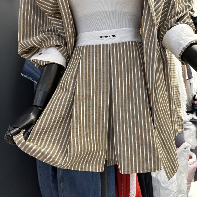 A-DEL東大門㊣直郵女裝新品休閑25秋冬職業推薦熱賣時尚短裙A-DEL短裙圖色1