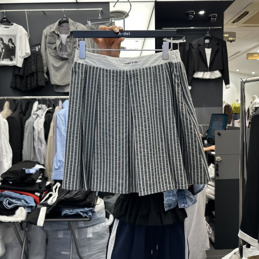 A-DEL東大門㊣直郵女裝新品休閑25秋冬職業推薦熱賣時尚短裙A-DEL短裙圖色2