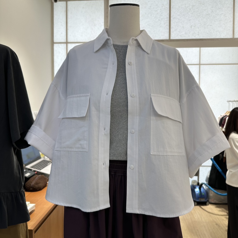 REVE-L東大門㊣實拍女裝新品時尚真品熱賣25秋冬襯衫蕾絲衫REVE-L襯衫/蕾絲衫圖色1