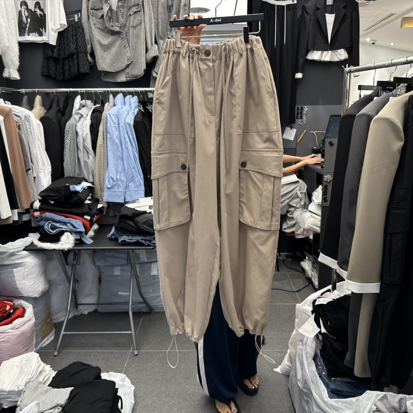 A-DEL韓國代購㊣女士新品25秋冬職業熱賣真品人氣休閑休閑褲A-DEL休閑褲圖色2