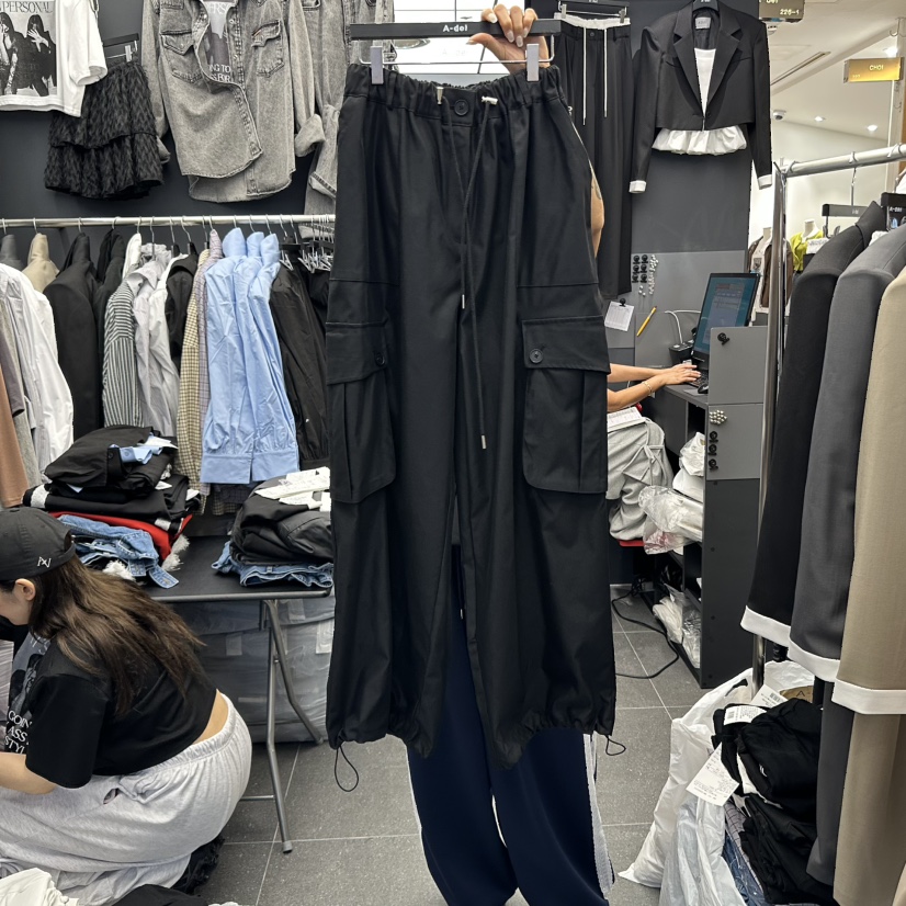 A-DEL韓國代購㊣女士新品25秋冬職業熱賣真品人氣休閑休閑褲A-DEL休閑褲圖色3