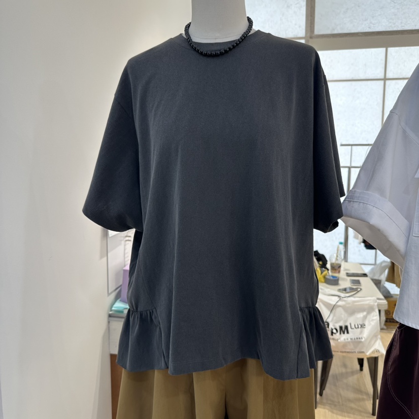 REVE-L韓國代購㊣女士新品時尚推薦真品人氣休閑熱賣職業T恤REVE-LT恤圖色2