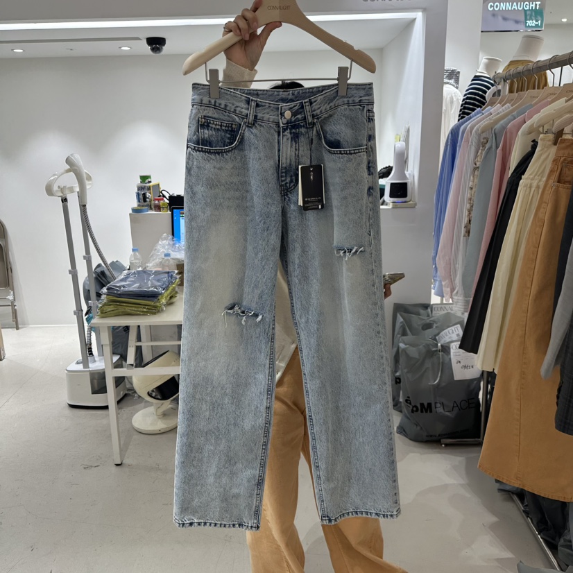 DAILYJUD韓國代購㊣女士新款職業推薦真品時尚人氣熱賣牛仔褲DAILY JUD牛仔褲圖色1