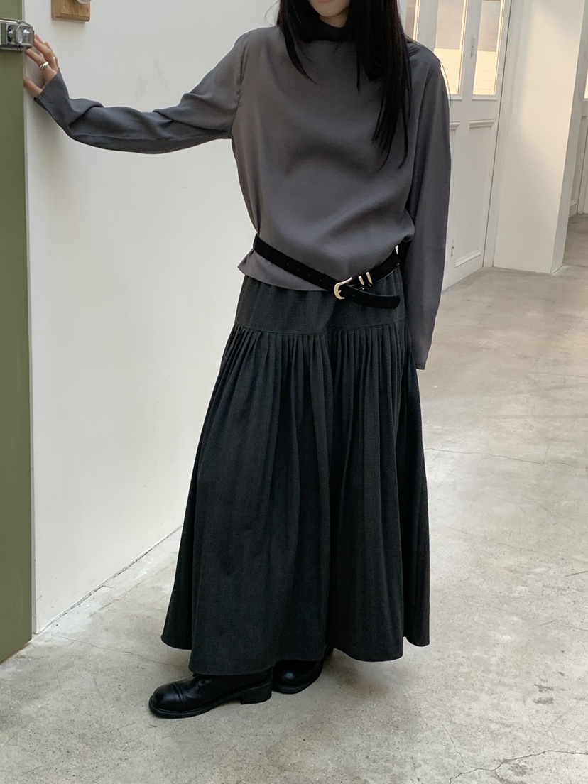 MOVENNE韓國直郵㊣女裝新款推薦人氣25秋冬職業休閑熱賣長裙MOVENNE長裙