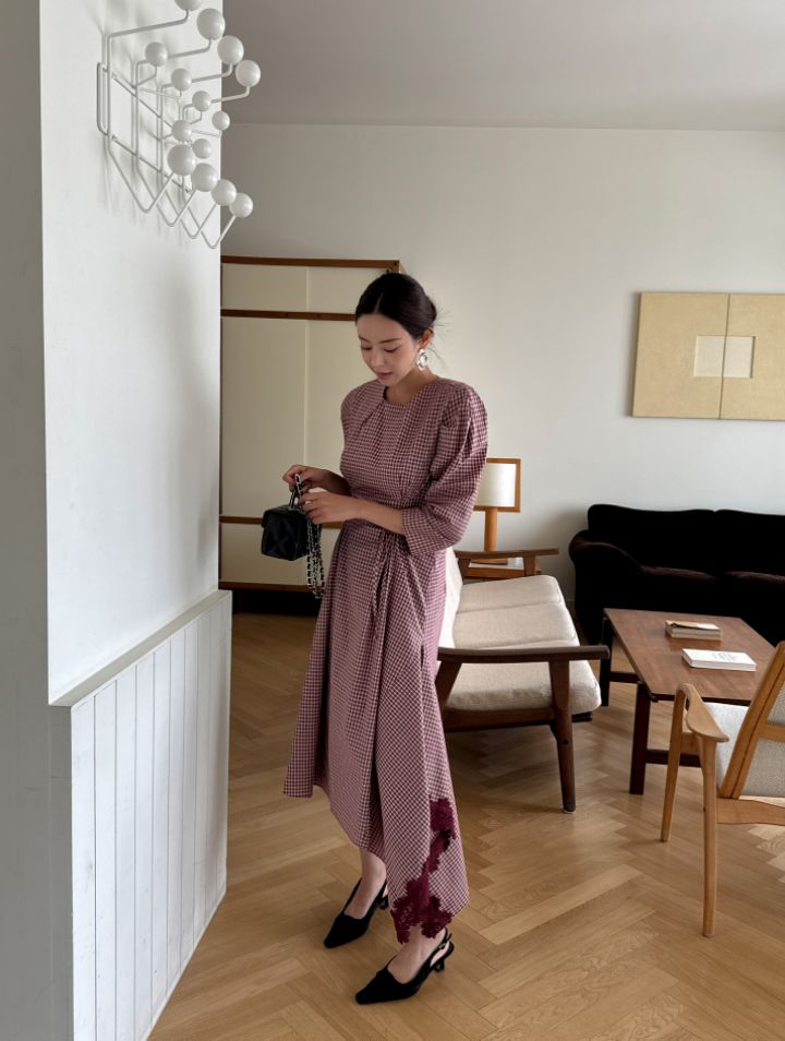 CATS韓國代購㊣女士新品時尚人氣真品休閑職業25秋冬連衣裙CAT.S連衣裙