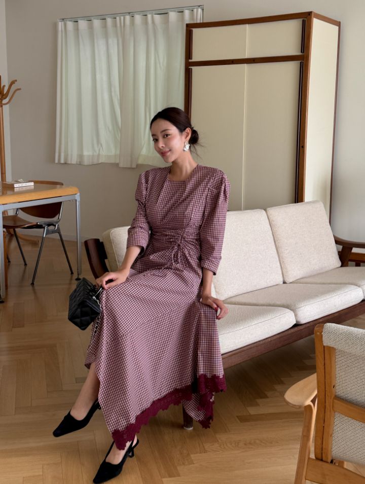 CATS韓國代購㊣女士新品時尚人氣真品休閑職業25秋冬連衣裙CAT.S連衣裙