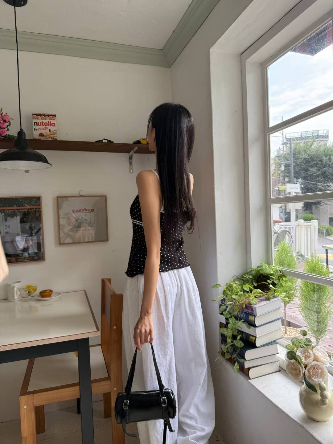 MAISON DE SYNDROME韓國代購㊣女裝新款25秋冬職業吊帶背心MAISON DE SYNDROME吊帶/背心