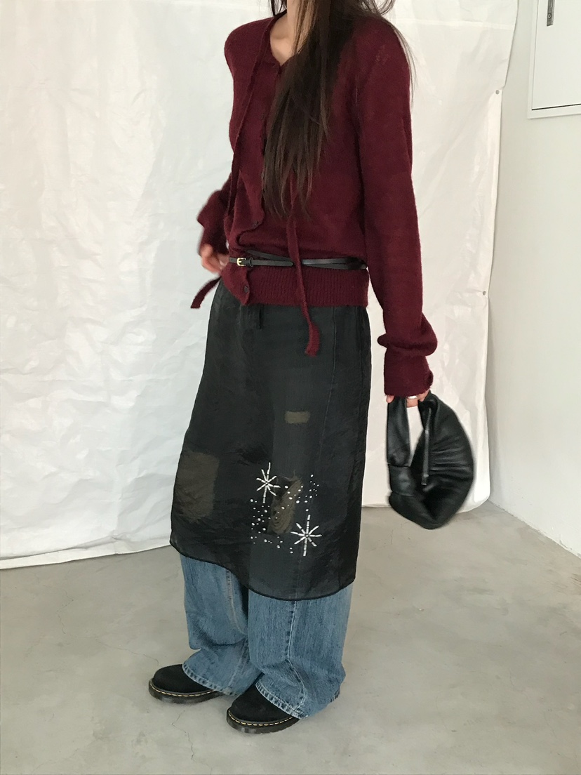 ESCHER東大門㊣直郵女裝新品休閑25秋冬熱賣人氣半身裙中短裙ESCHER半身裙/中短裙