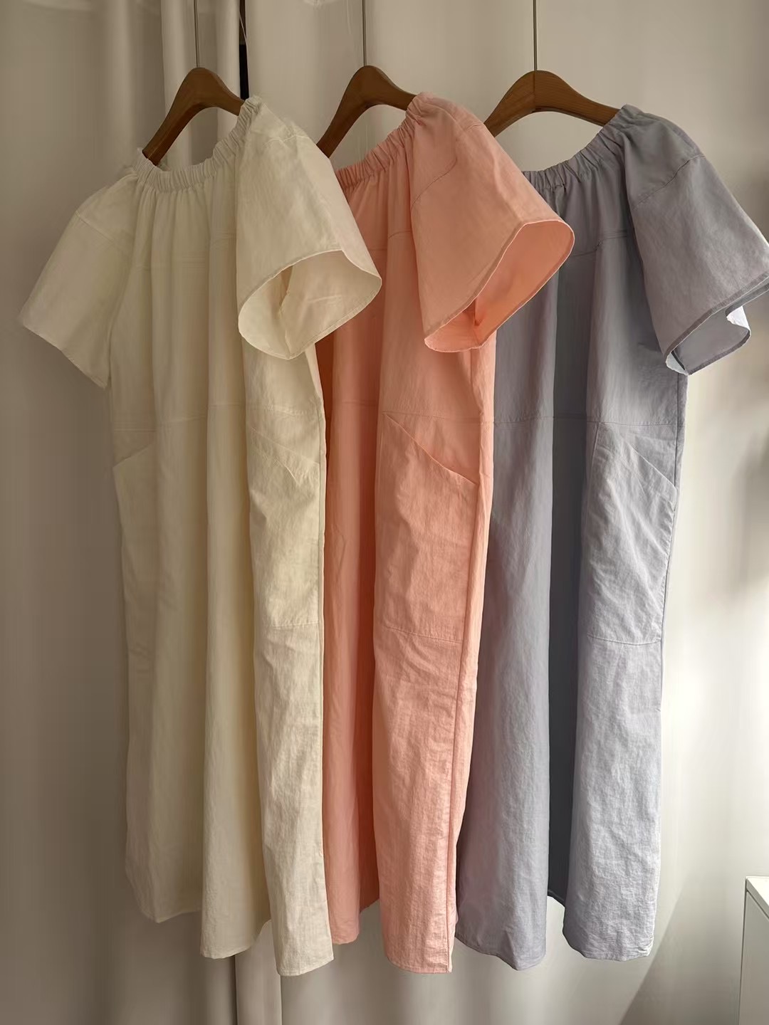 KIMFASHION東大門㊣直郵女裝新款真品時尚25秋冬連衣裙綁帶長款KIMFASHION連衣裙