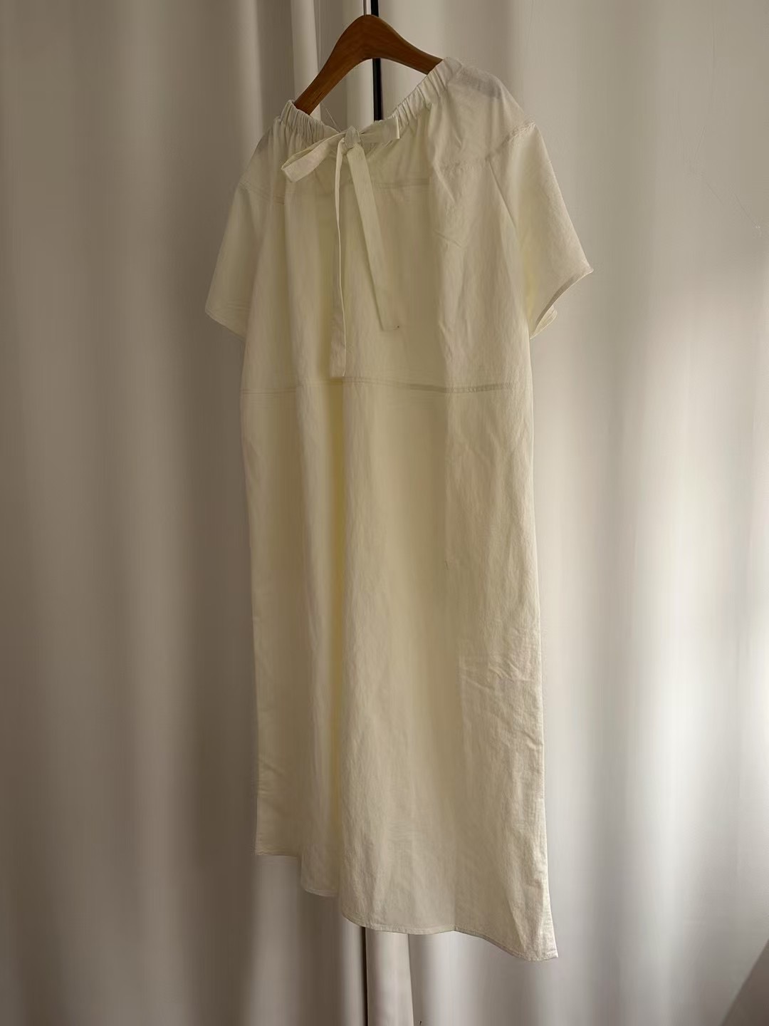 KIMFASHION東大門㊣直郵女裝新款真品時尚25秋冬連衣裙綁帶長款KIMFASHION連衣裙