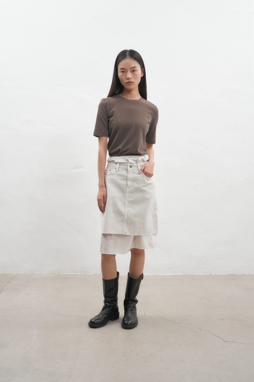 JEONG GAM STUDIOS韓國直郵㊣女士新品休閑真品時尚職業短裙JEONG GAM短裙