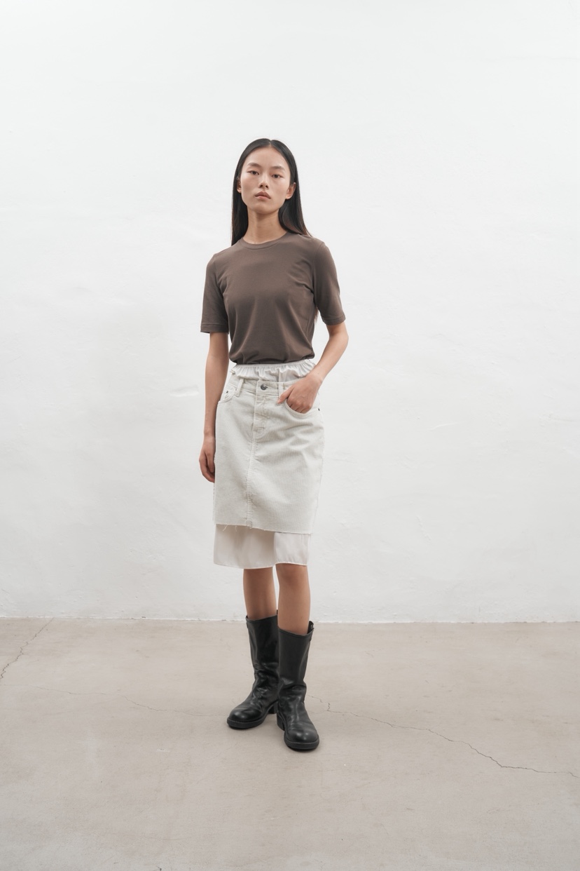 JEONG GAM STUDIOS韓國直郵㊣女士新品休閑真品時尚職業短裙JEONG GAM短裙