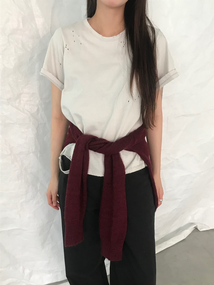 ESCHER韓國直郵㊣女裝新款熱賣推薦職業人氣時尚真品25秋冬T恤ESCHERT恤