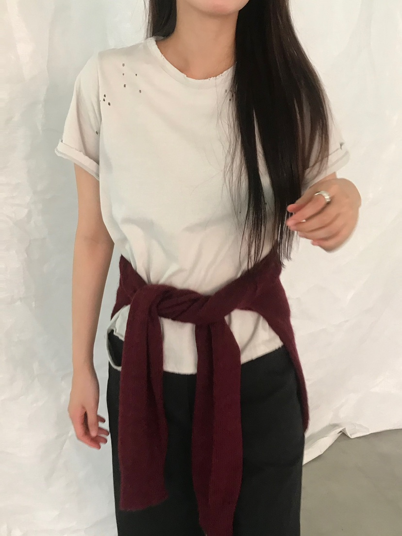 ESCHER韓國直郵㊣女裝新款熱賣推薦職業人氣時尚真品25秋冬T恤ESCHERT恤