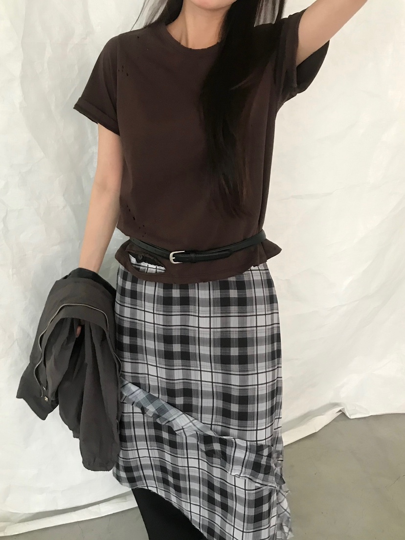 ESCHER韓國直郵㊣女裝新款熱賣推薦職業人氣時尚真品25秋冬T恤ESCHERT恤