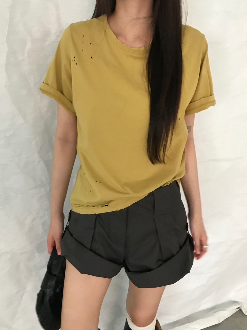 ESCHER韓國直郵㊣女裝新款熱賣推薦職業人氣時尚真品25秋冬T恤ESCHERT恤