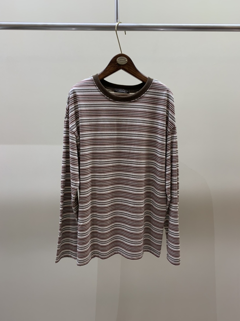 CAMEL-P韓國直郵㊣女裝新品25秋冬長袖T恤CAMEL-P長袖T恤圖色2