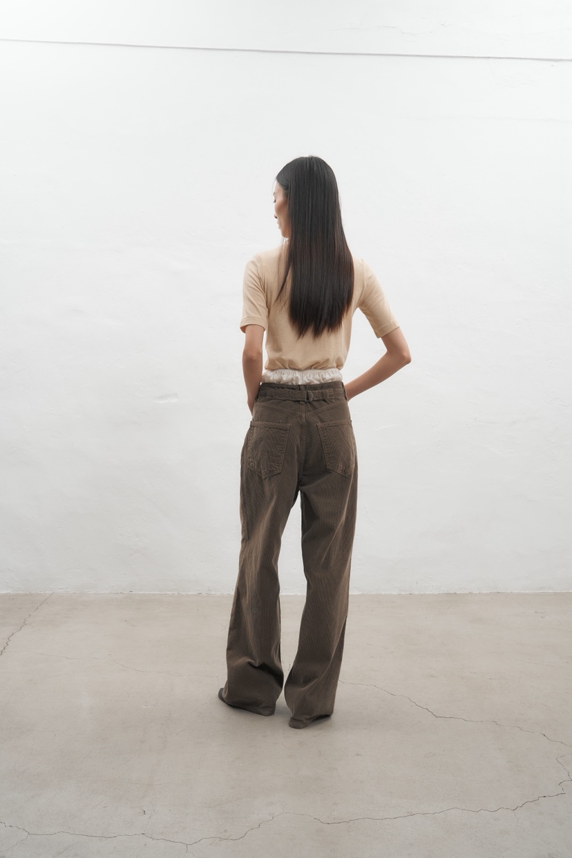 JEONG GAM STUDIOS東大門㊣代購女士新款真品25秋冬休閑褲JEONG GAM休閑褲