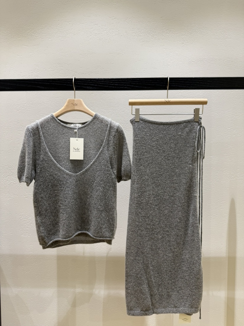 NDE東大門㊣直郵女士新品人氣真品推薦職業時尚25秋冬長裙羊毛NDE長裙