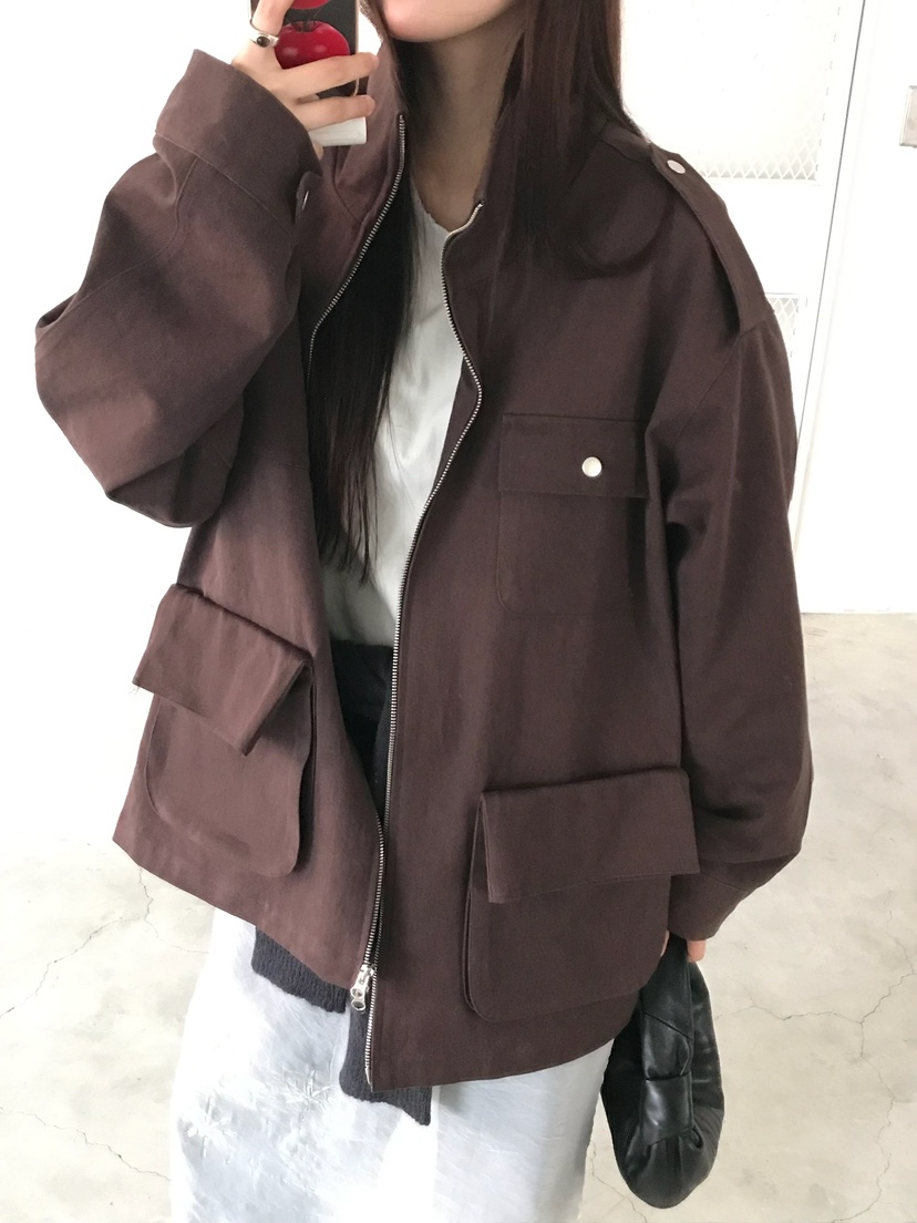 ESCHER韓國代購㊣女士新款熱賣時尚推薦職業25秋冬真品夾克ESCHER夾克