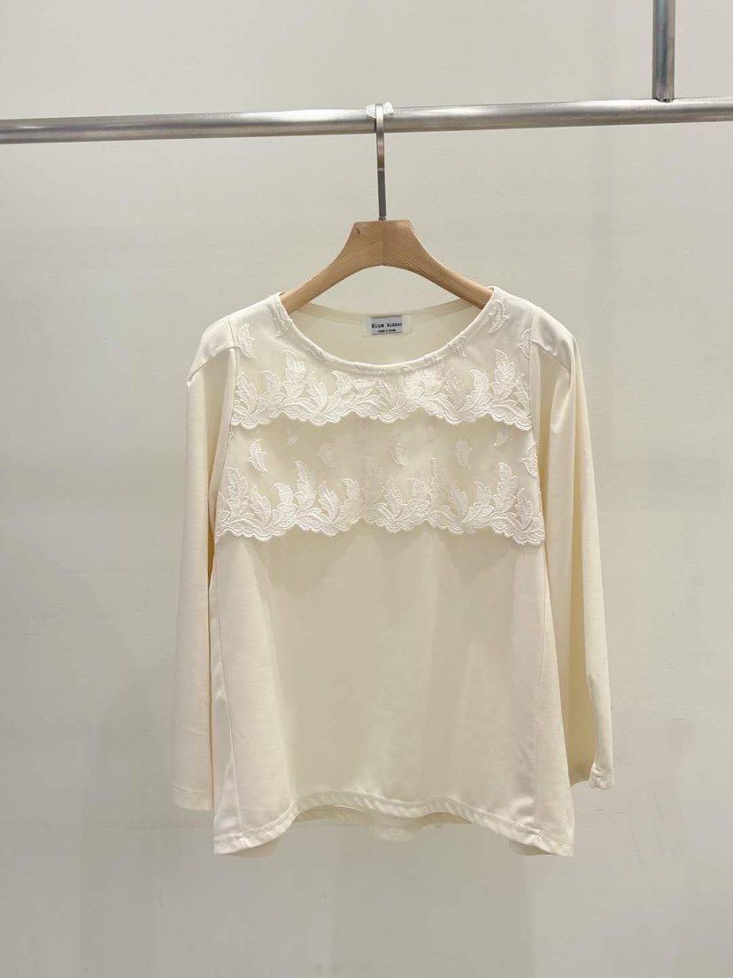 BLUE RIBBON東大門㊣實拍女士新品熱賣休閑時尚襯衫蕾絲衫BLUE RIBBON襯衫/蕾絲衫圖色1