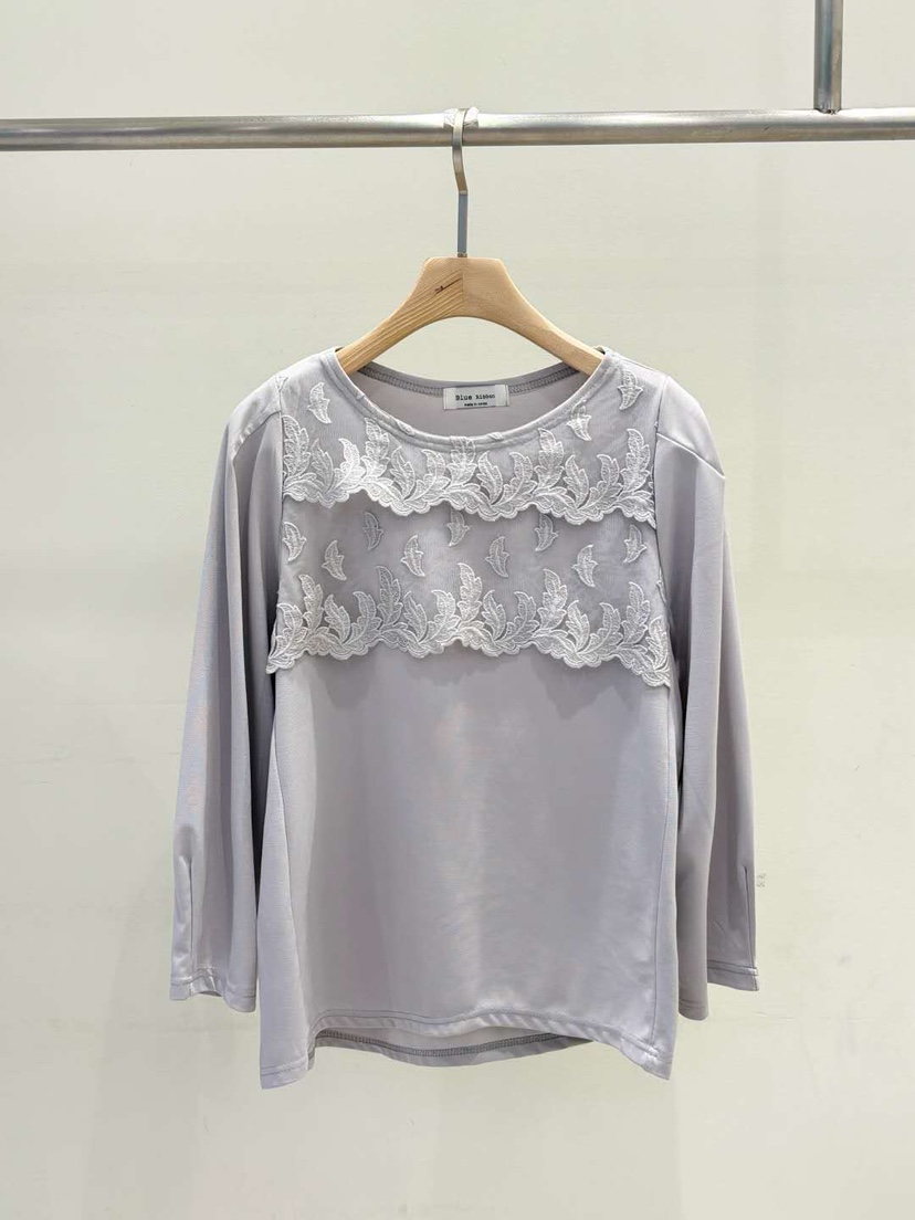 BLUE RIBBON東大門㊣實拍女士新品熱賣休閑時尚襯衫蕾絲衫BLUE RIBBON襯衫/蕾絲衫圖色2