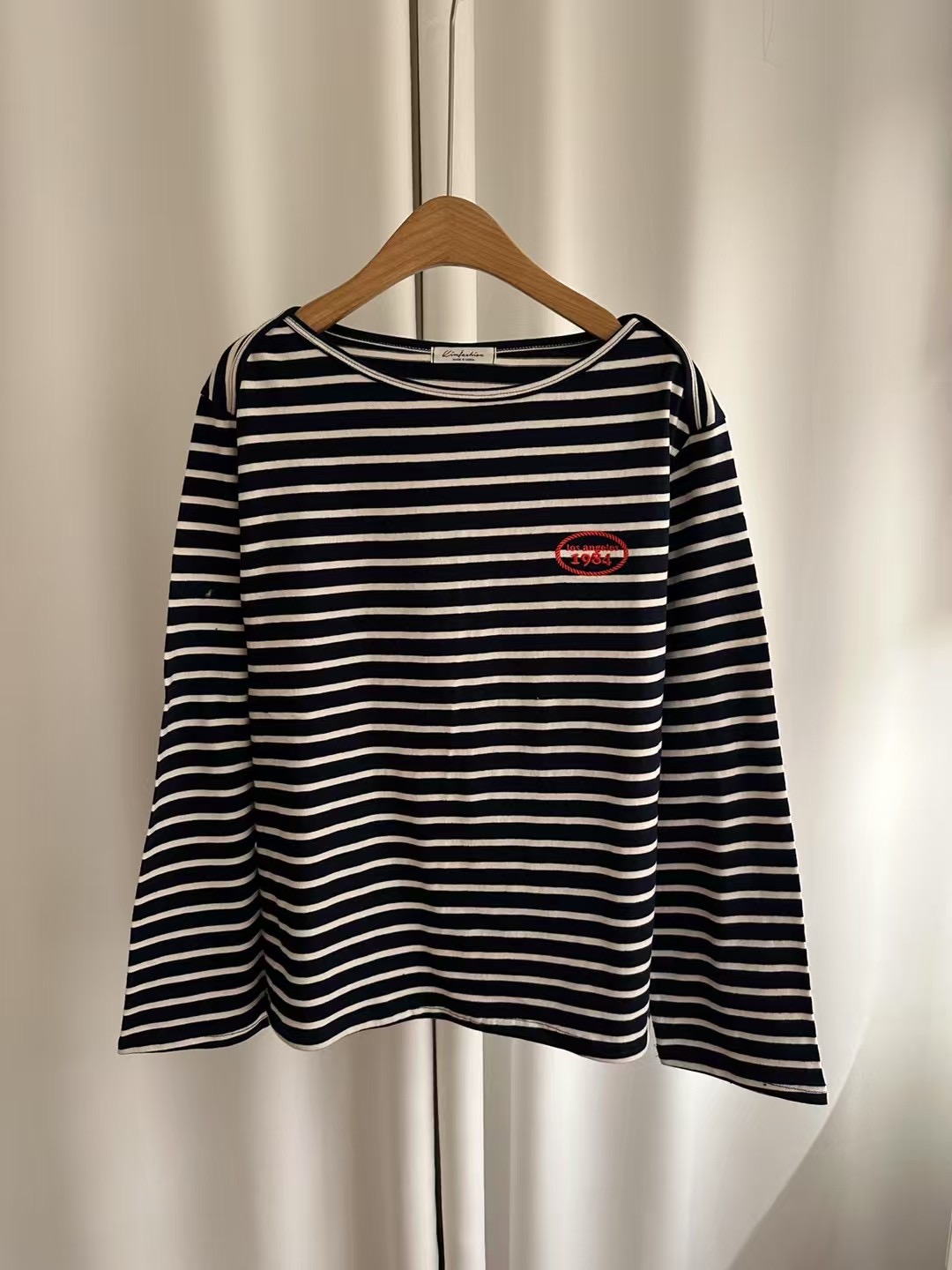 KIMFASHION韓國直郵㊣女士新品真品25秋冬休閑熱賣職業長袖T恤KIMFASHION長袖T恤圖色2