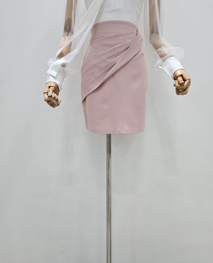 HIGH HEELS東大門㊣代購女裝新品人氣25秋冬真品熱賣職業短裙HIGH HEELS短裙