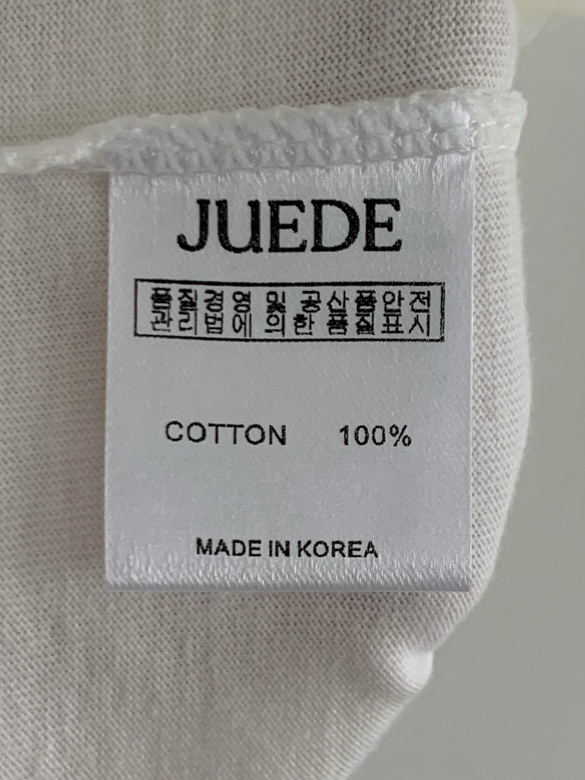 JUEDE(此品牌容易投訴)韓國直郵㊣女裝新品熱賣時尚真品T恤JUEDET恤