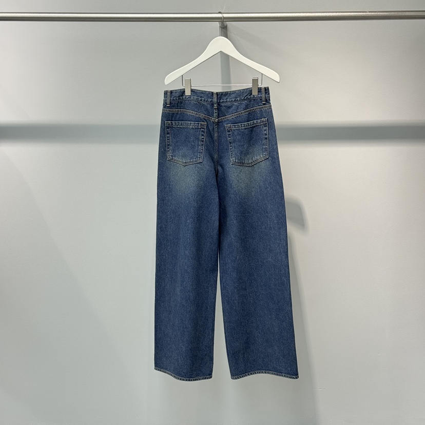 WATER/RIVER韓國直郵㊣女士新品休閑職業人氣25秋冬牛仔褲WATER/RIVER牛仔褲