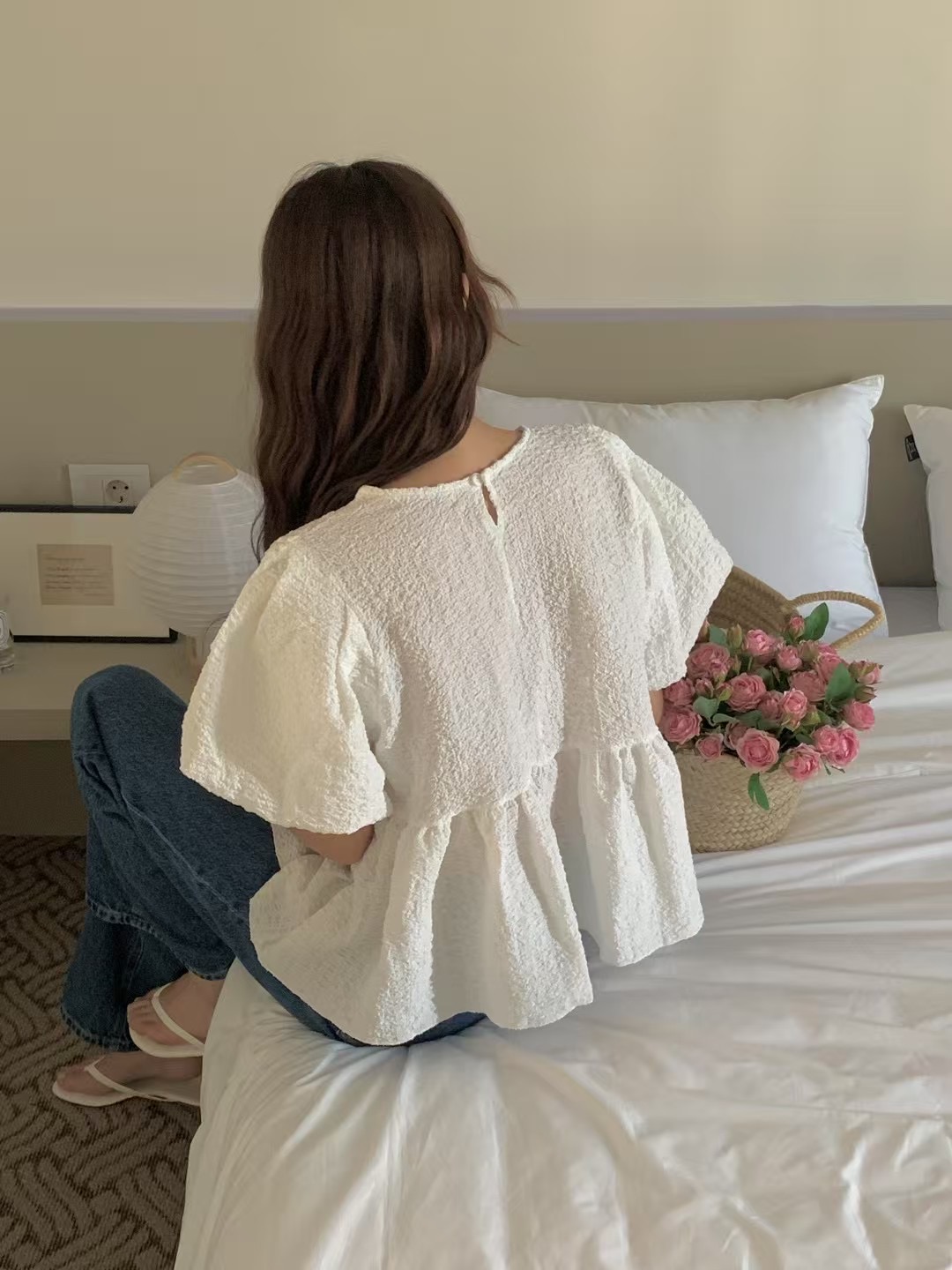KIMFASHION東大門㊣直郵女士新款推薦真品人氣職業襯衫蕾絲衫KIMFASHION襯衫/蕾絲衫