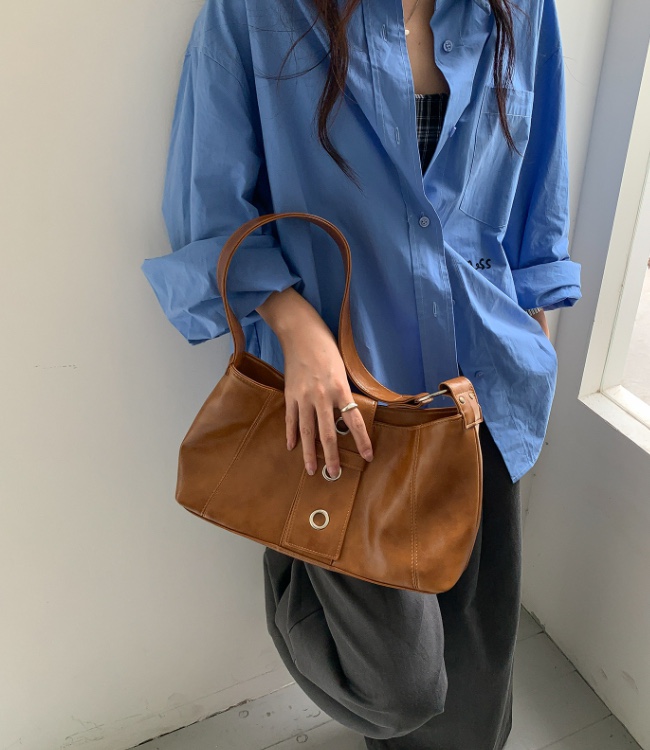 POSH BLUE韓國代購㊣女裝新品時尚熱賣職業真品單肩斜跨包POSH BLUE單肩/斜跨包