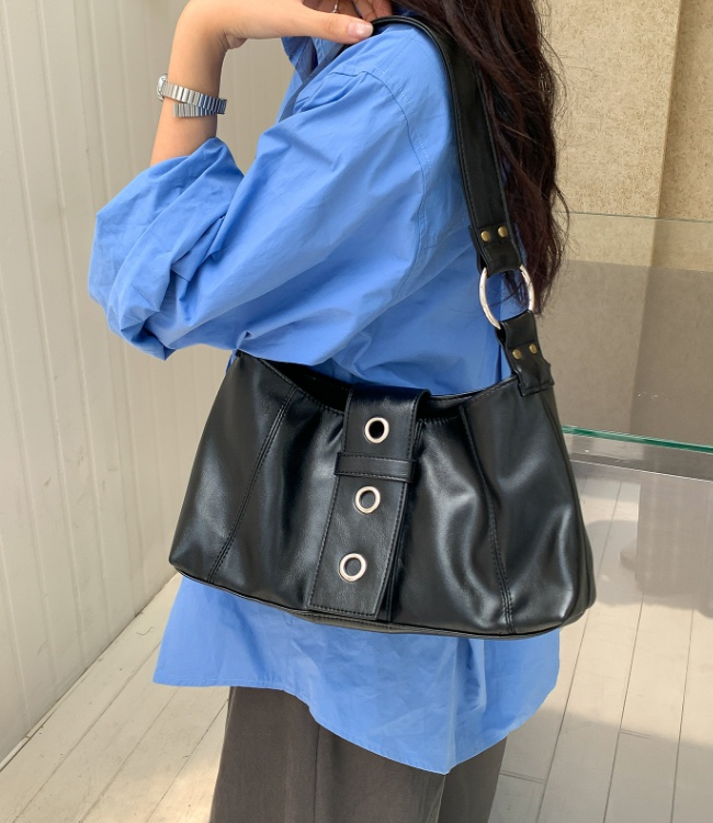 POSH BLUE韓國代購㊣女裝新品時尚熱賣職業真品單肩斜跨包POSH BLUE單肩/斜跨包圖色1