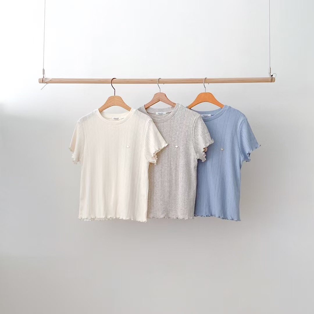 KIMFASHION東大門㊣代購女士新品熱賣25秋冬休閑時尚真品T恤KIMFASHIONT恤圖色3左三色