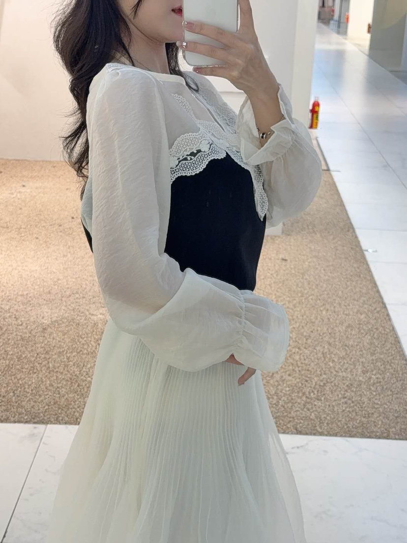 BLUE RIBBON東大門㊣實拍女裝新品推薦人氣真品襯衫蕾絲衫BLUE RIBBON襯衫/蕾絲衫