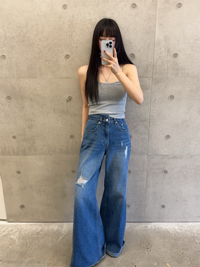BORA BORA東大門㊣直郵女裝新品推薦25秋冬人氣熱賣牛仔褲BORA BORA牛仔褲