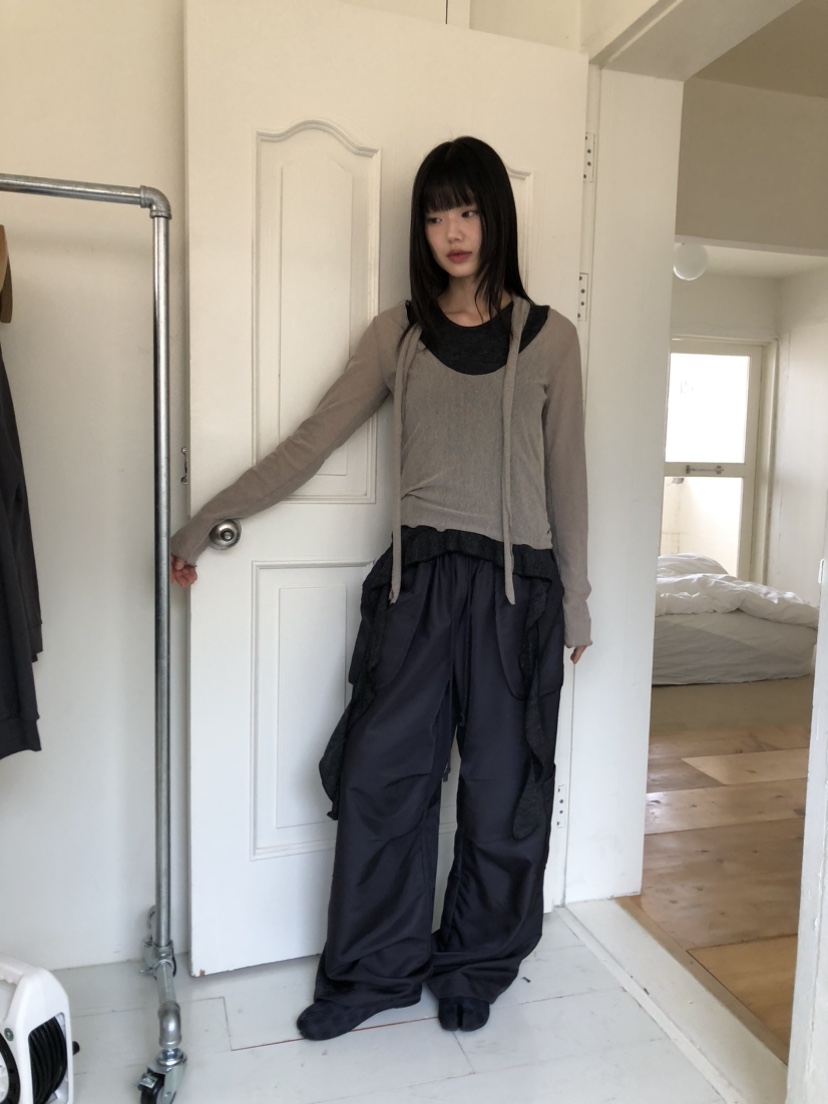 UN.TOY-언토이-T韓國直郵㊣女裝新款職業真品長袖T恤含脖帶UN.TOY長袖T恤