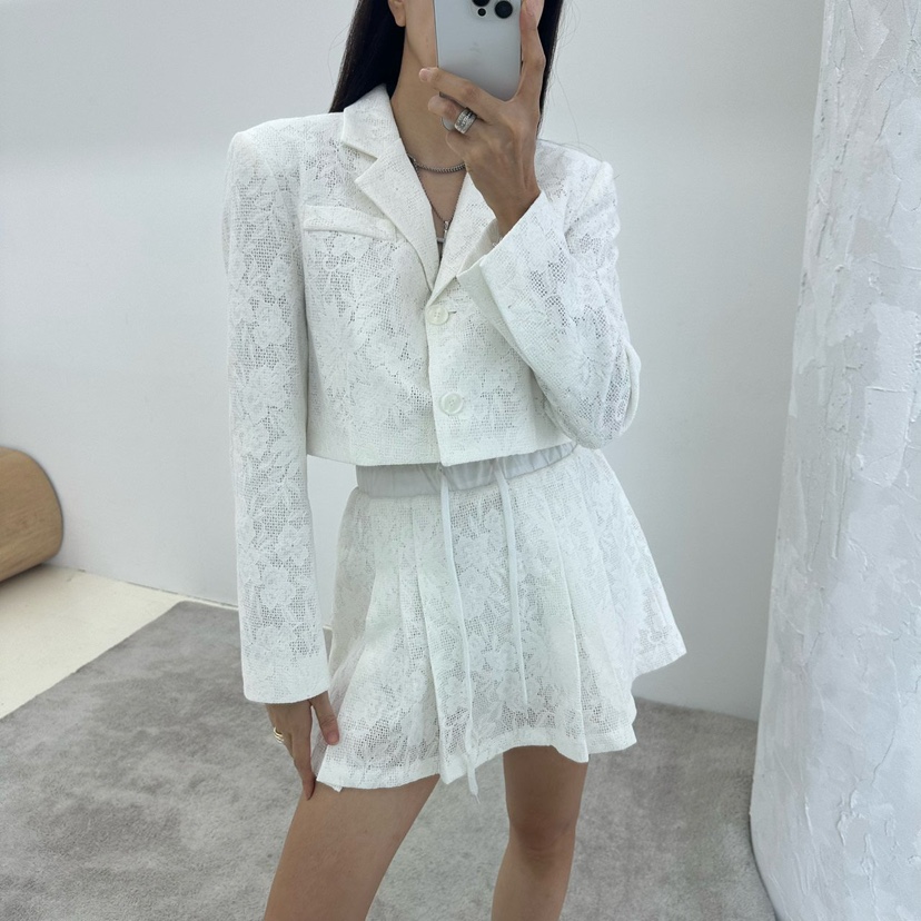 空韓國直郵㊣女裝新品職業推薦熱賣時尚休閑真品25秋冬夾克SOUIT by mabel-Q夾克