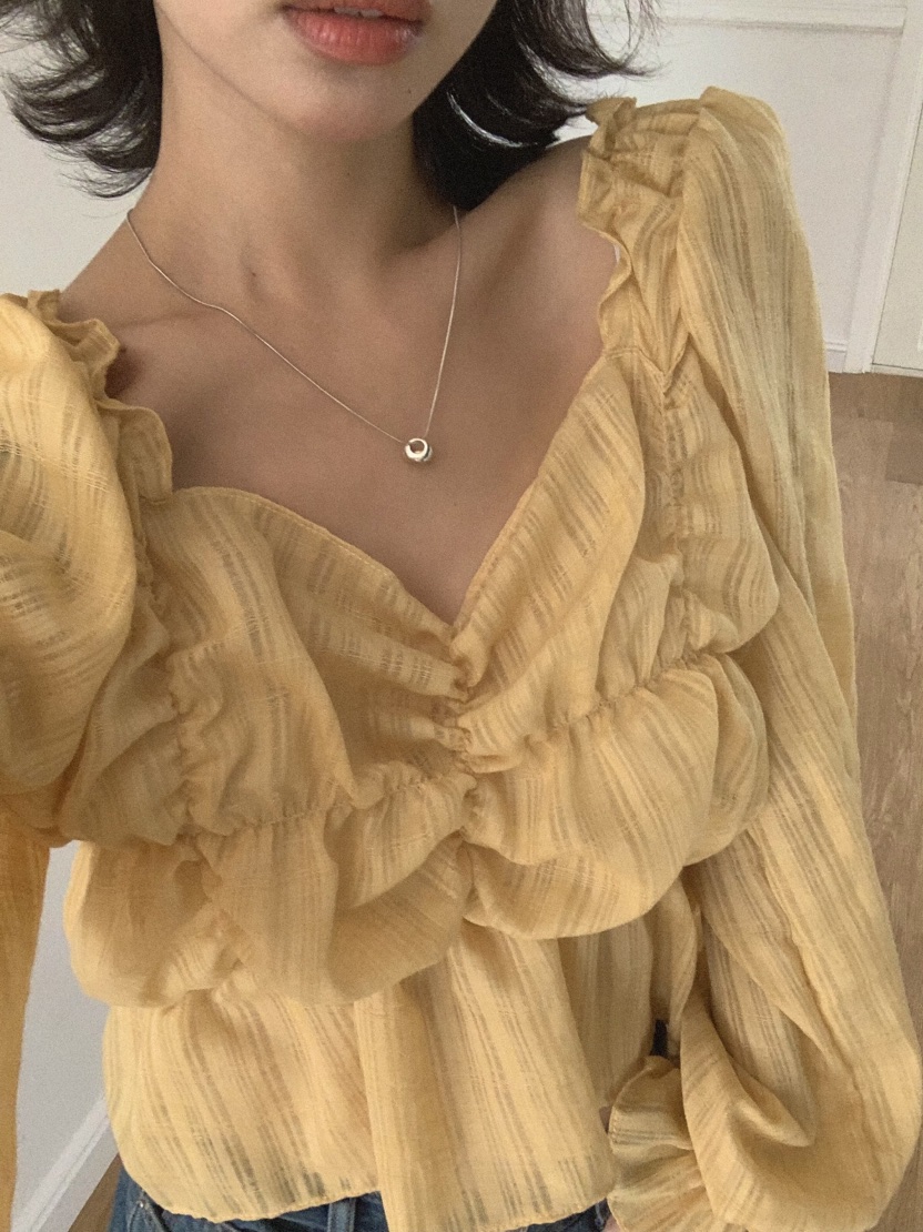 MOSMOS東大門㊣實拍女裝新品25秋冬人氣時尚推薦襯衫蕾絲衫MOSMOS襯衫/蕾絲衫