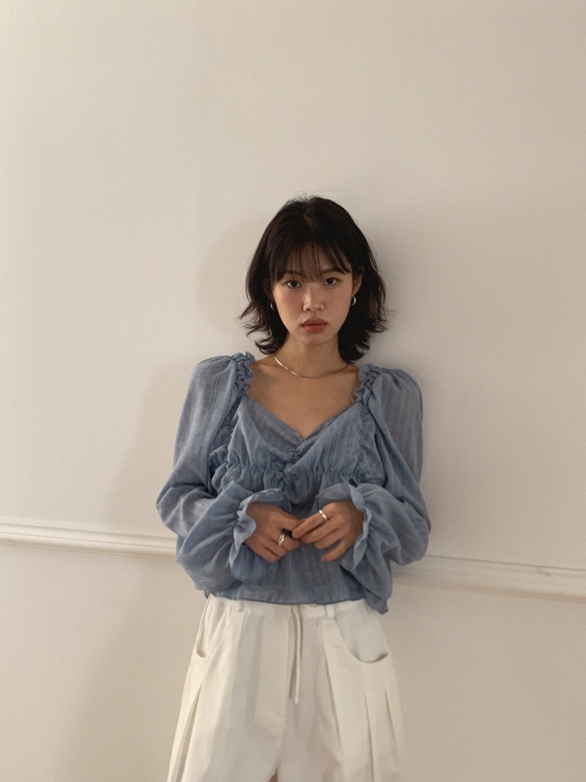 MOSMOS東大門㊣實拍女裝新品25秋冬人氣時尚推薦襯衫蕾絲衫MOSMOS襯衫/蕾絲衫