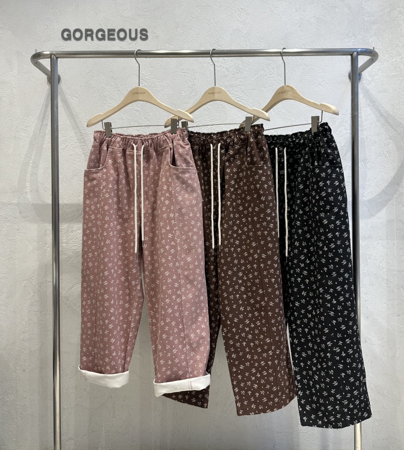 GORGEOUS東大門㊣直郵女裝新品人氣職業25秋冬時尚休閑休閑褲GORGEOUS休閑褲