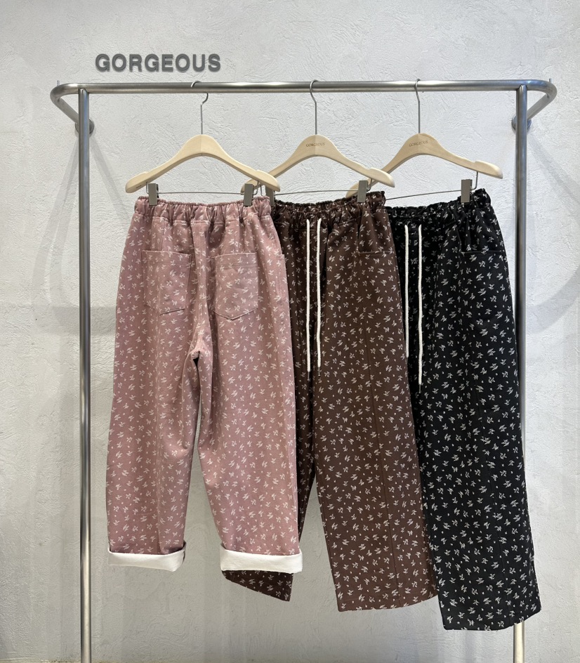 GORGEOUS東大門㊣直郵女裝新品人氣職業25秋冬時尚休閑休閑褲GORGEOUS休閑褲
